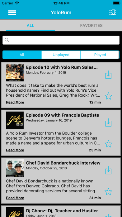 Yolo Rum App screenshot 3
