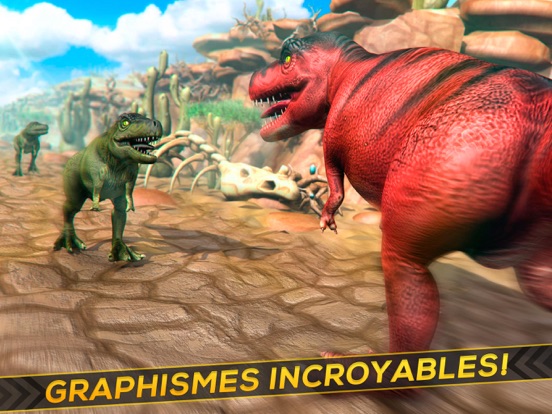 Screenshot #5 pour Jurassic Race Run: Dinosaures