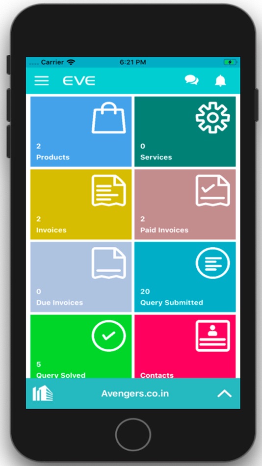 #1. EVE Client (iOS) 由: EVE TECHNOLOGIES PRIVATE LIMITED