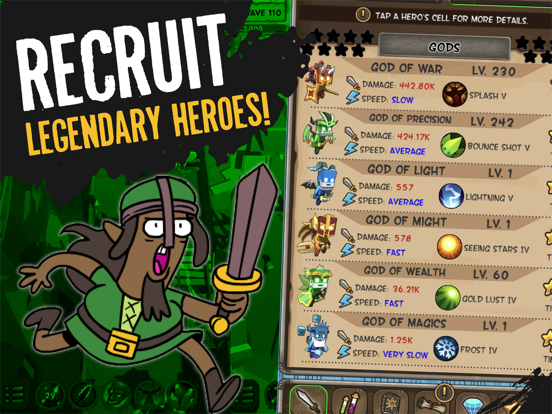 Idle Hero TD iPad screenshot 7 - Games app