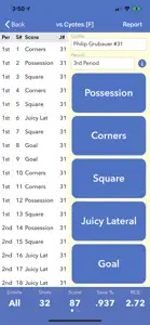 Goalie Rebound Tracking screenshot #2 for iPhone