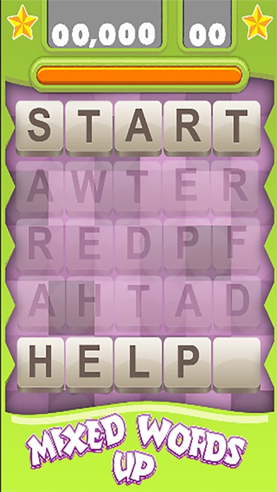 Mixed Up Words Game Screenshot