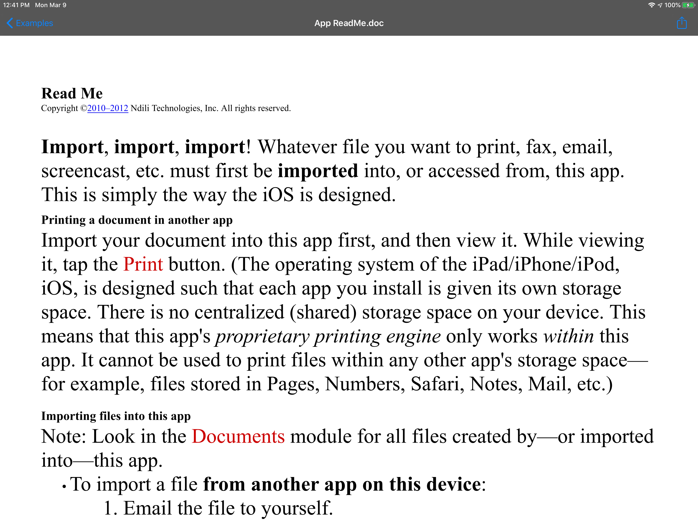 Documentz™ Pro for iPad screenshot 8