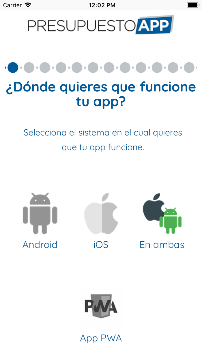 Presupuesto App
