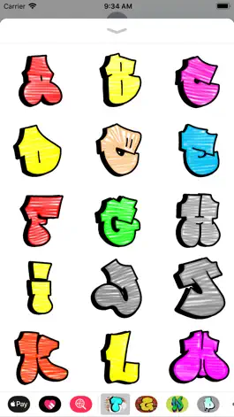 Game screenshot GRAFFITI THROW-UP LETTERS apk