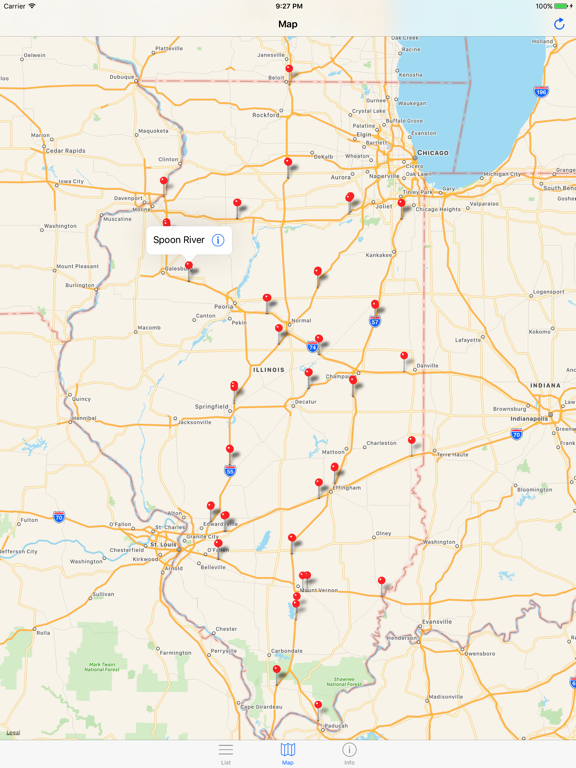Screenshot #5 pour IDOT Rest Areas - Illinois Car