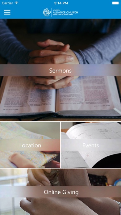 Warren Alliance Church Screenshot