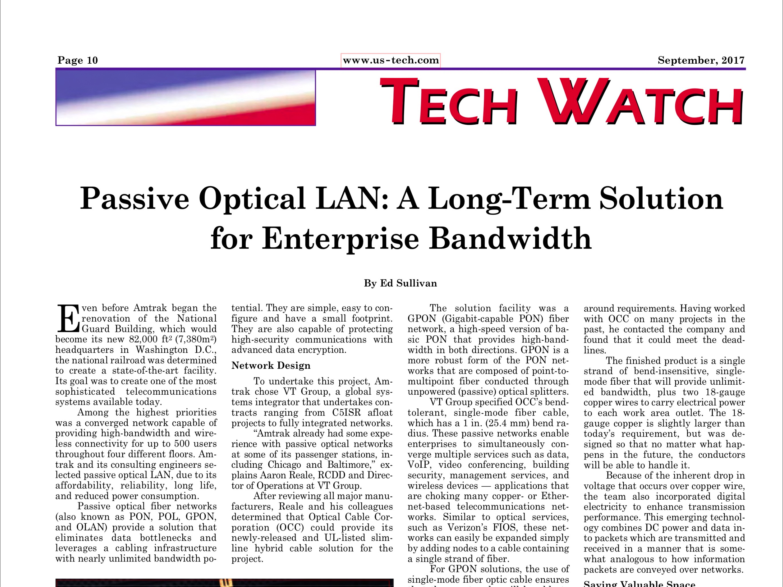 US TECH - Electronics Ind News
