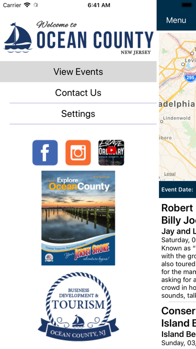 How to cancel & delete Ocean County Festivals from iphone & ipad 4