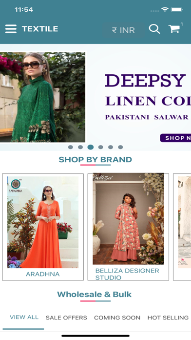 Textile Megastore Screenshot