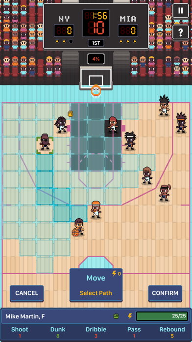 Hoop League Tactics Screenshot