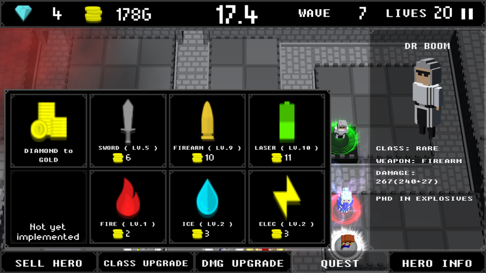 #3. Impossible Luck Defense (iOS) 由: Sung Hee Kim