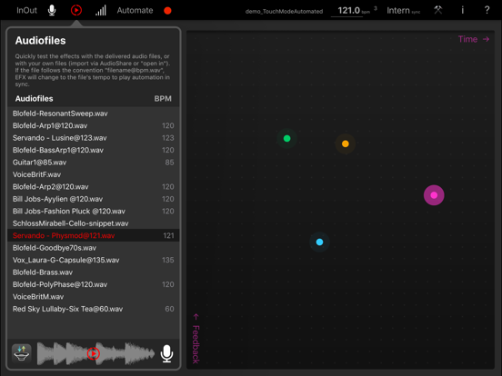 Elastic FX iPad app afbeelding 5