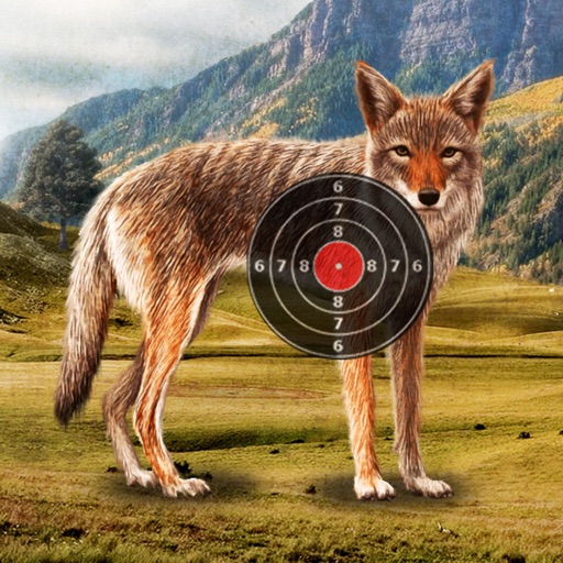 Coyote Target Shooting Icon
