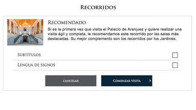 Palacio Real de Aranjuez App screenshot