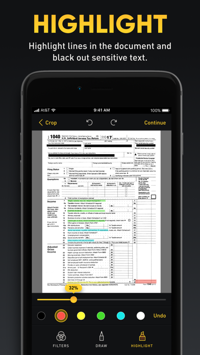 Skanner: PDF document scanner screenshot 2