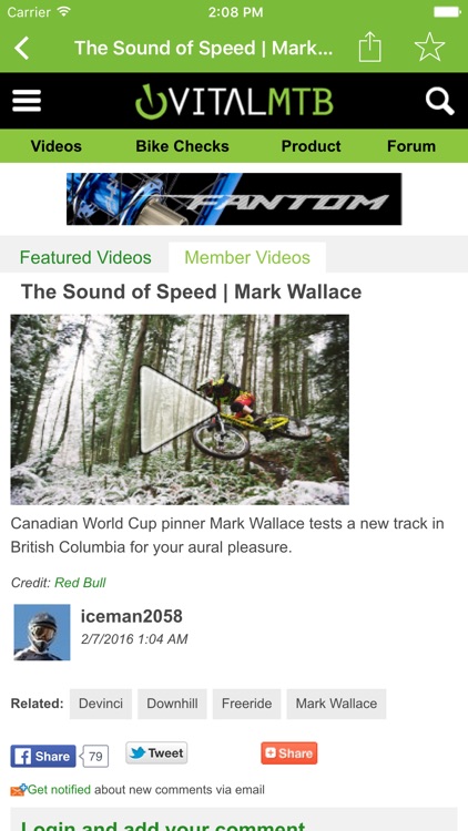 Chain : mountain bike news screenshot-3