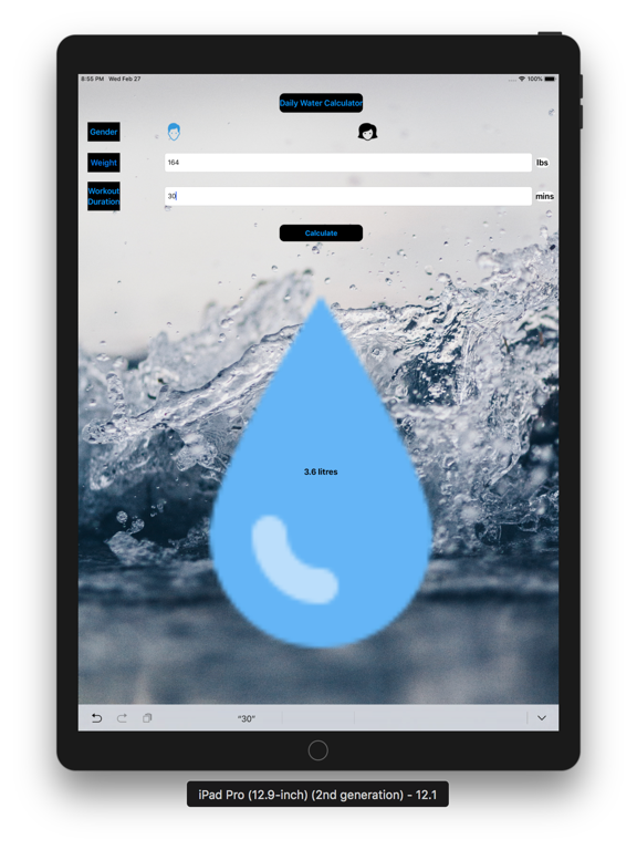 Screenshot #5 pour H2O Calculator