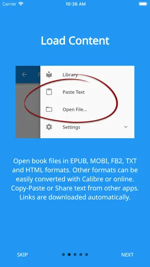 FLOOX reader screenshot 2