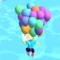 Skate through the slope, don't be overtaken or stack balloons to cheat and shortcut your opponents