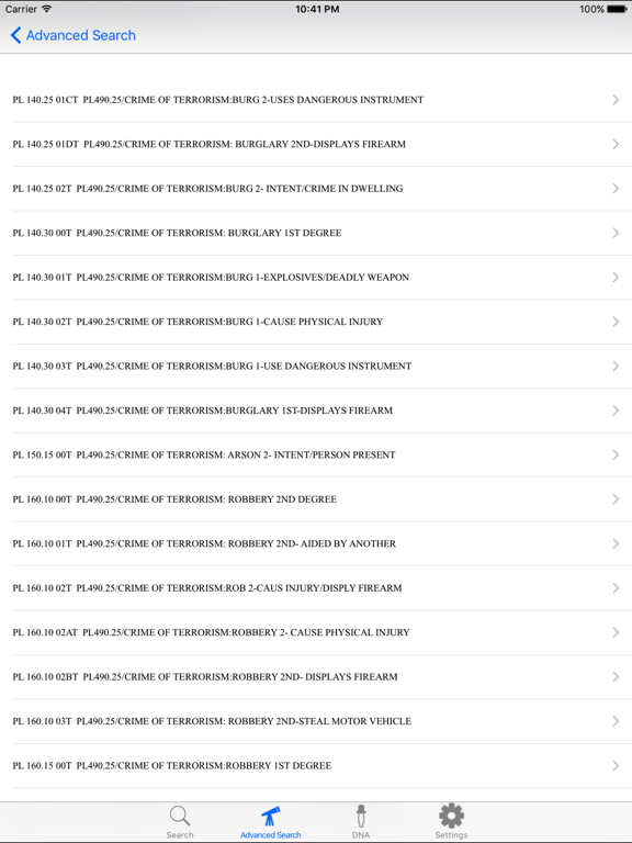 Screenshot #6 pour NY PENAL LAW