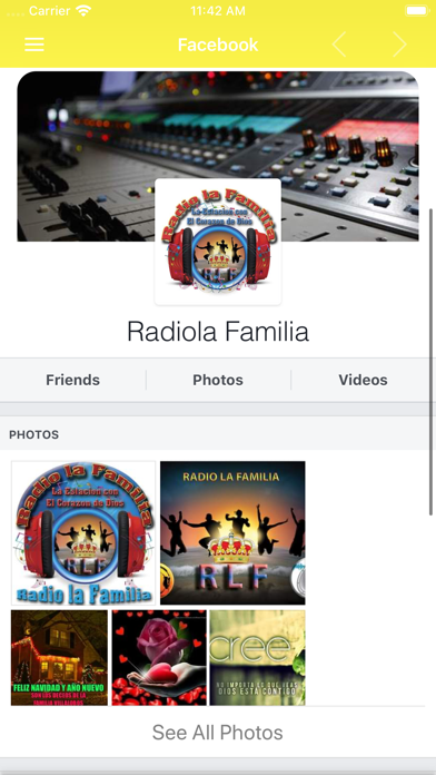 RADIO LA FAMILIA screenshot 4