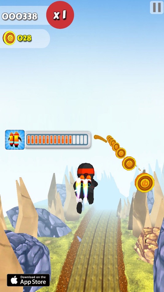 #2. Running Ninja !! (iOS) 由: Chienfu Huang