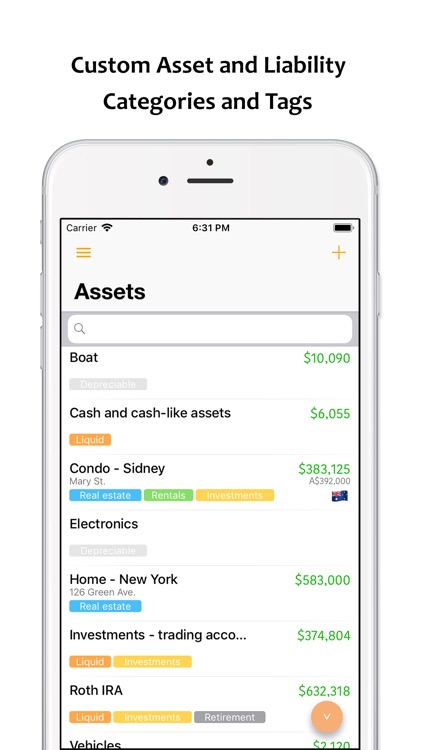 Net Worth Pro 2 screenshot-3