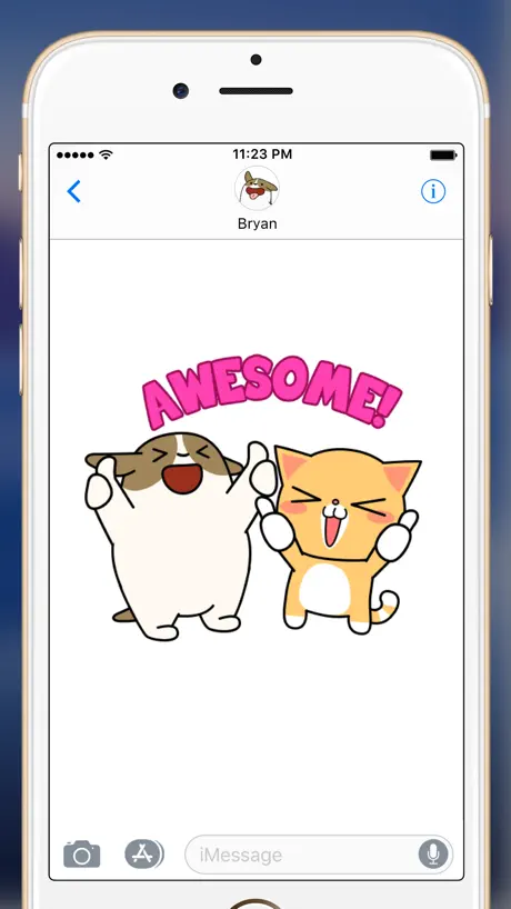 Bella and Bryan Stickers