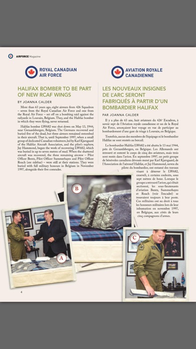 Revue Airforce Magazine Screenshot
