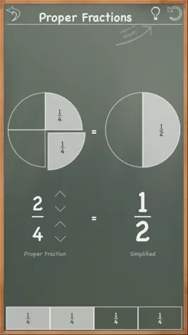 Game screenshot MathBoard Fractions apk