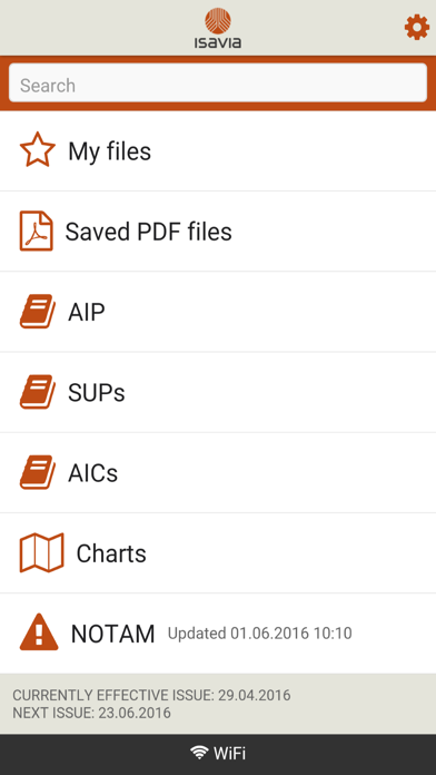 AIP Iceland Screenshot