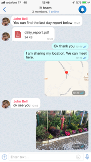 DLG Messenger screenshot 4
