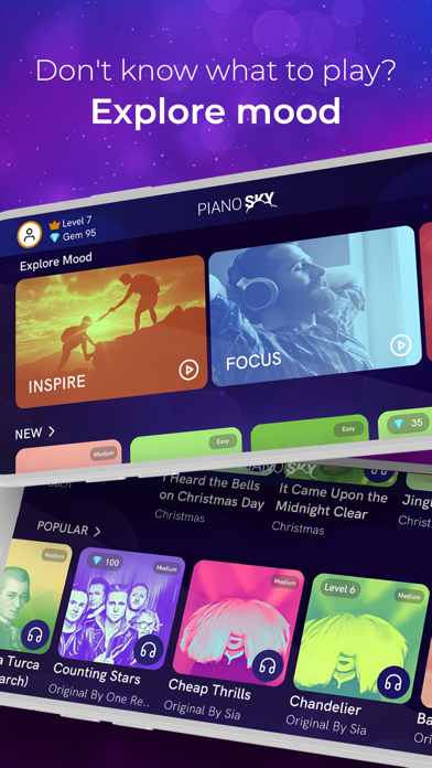 Piano Sky: Piano Magic Games Screenshot
