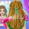 Be the professional hairstylist and the girl hairdresser