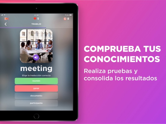 Engo – Английский язык iPad screenshot 5 - Education app