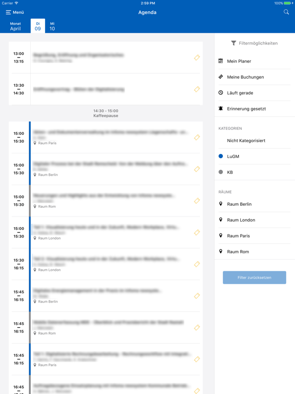 Screenshot #5 pour Axians Infoma Veranstaltungen