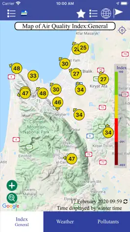 Game screenshot ניטור אוויר מפרץ חיפה mod apk