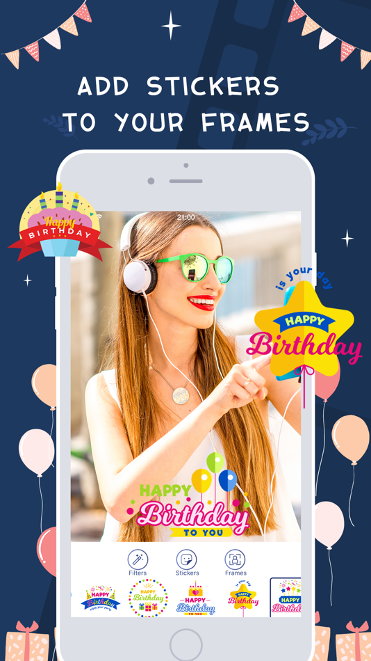 #4. Birthday Video Maker Music (iOS) 由: Arti Sharma