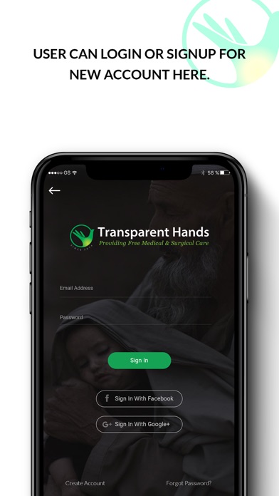 Transparent Hands Screenshot