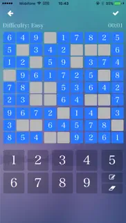 sudoku - game brain training iphone screenshot 2
