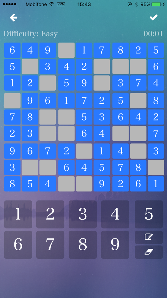 #2. Sudoku - game brain training (iOS) Podle: An Banh