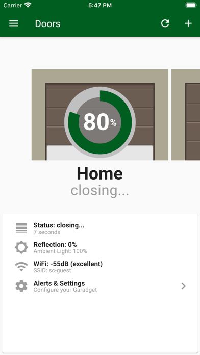 Screenshot #1 pour Garadget