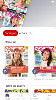 pleine vie magazine iPhone Captures Décran 1