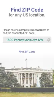 zip code lookup & search iphone screenshot 1