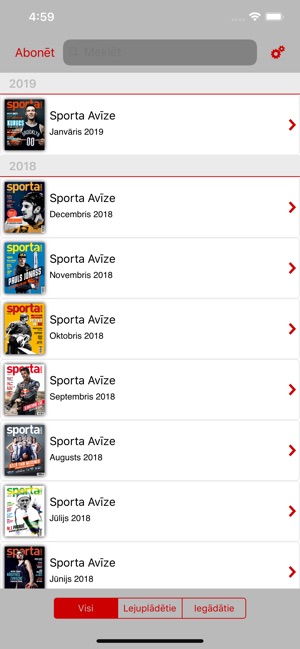 Sporta Avīze(圖1)-速報App