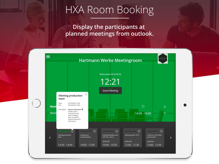 HXA Room Booking