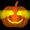 Neon Happy Halloween Stickers delete, cancel