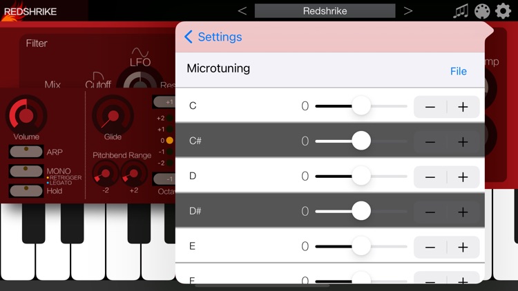Redshrike - AUv3 Plugin Synth screenshot-6