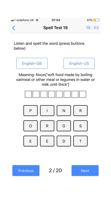 Spelling Test Lite